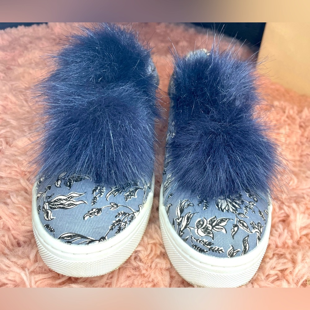 Sam Edelman Leya pom-pom platform sneakers